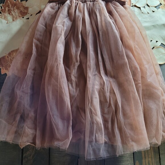 Baby Girl Birthday Dress W/Flower Headband - Picture 4 of 4